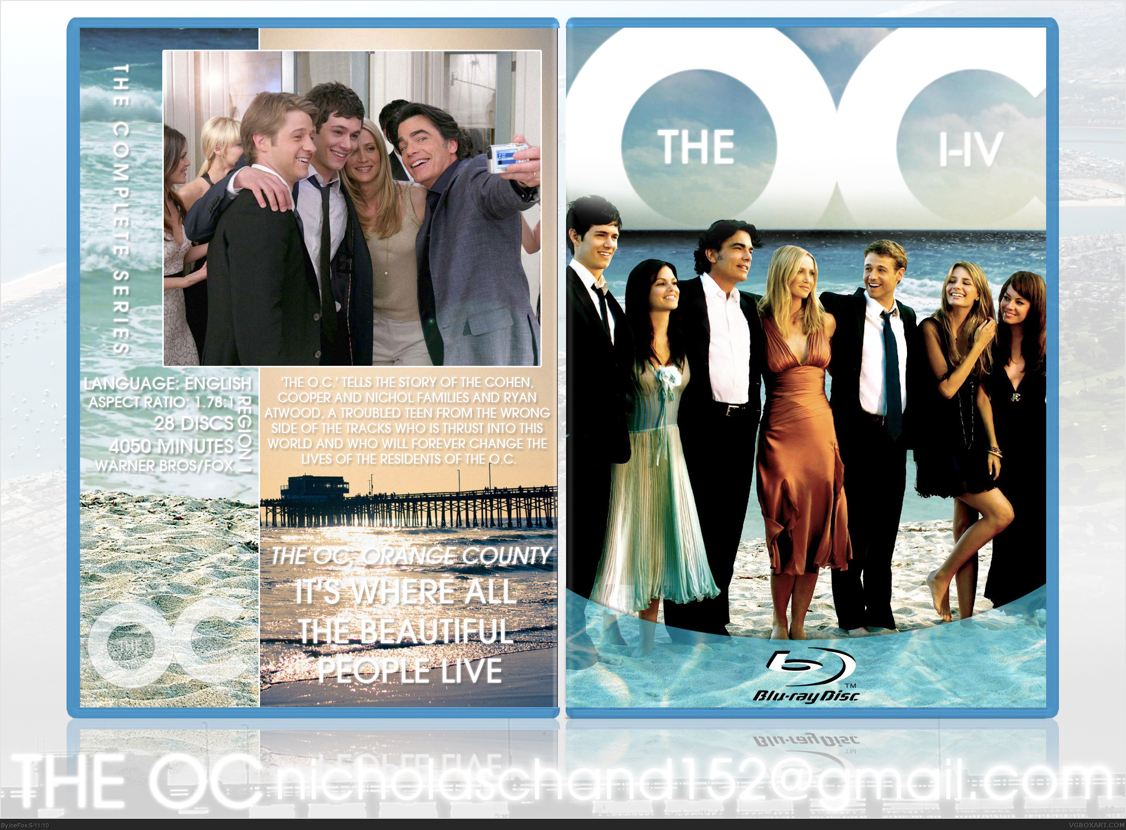 The OC: The Complete Series box cover