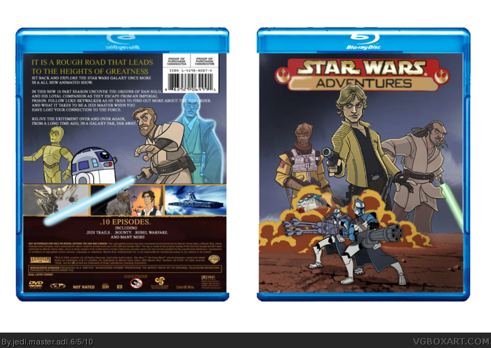 Star Wars: Advantures box art cover