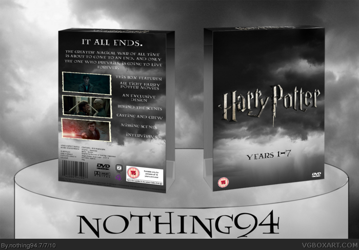 Harry Potter and the Deathly Hallows Collection box art cover