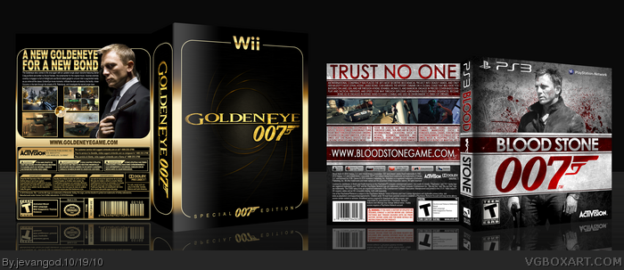 007: Goldeneye/Blood Stone box art cover