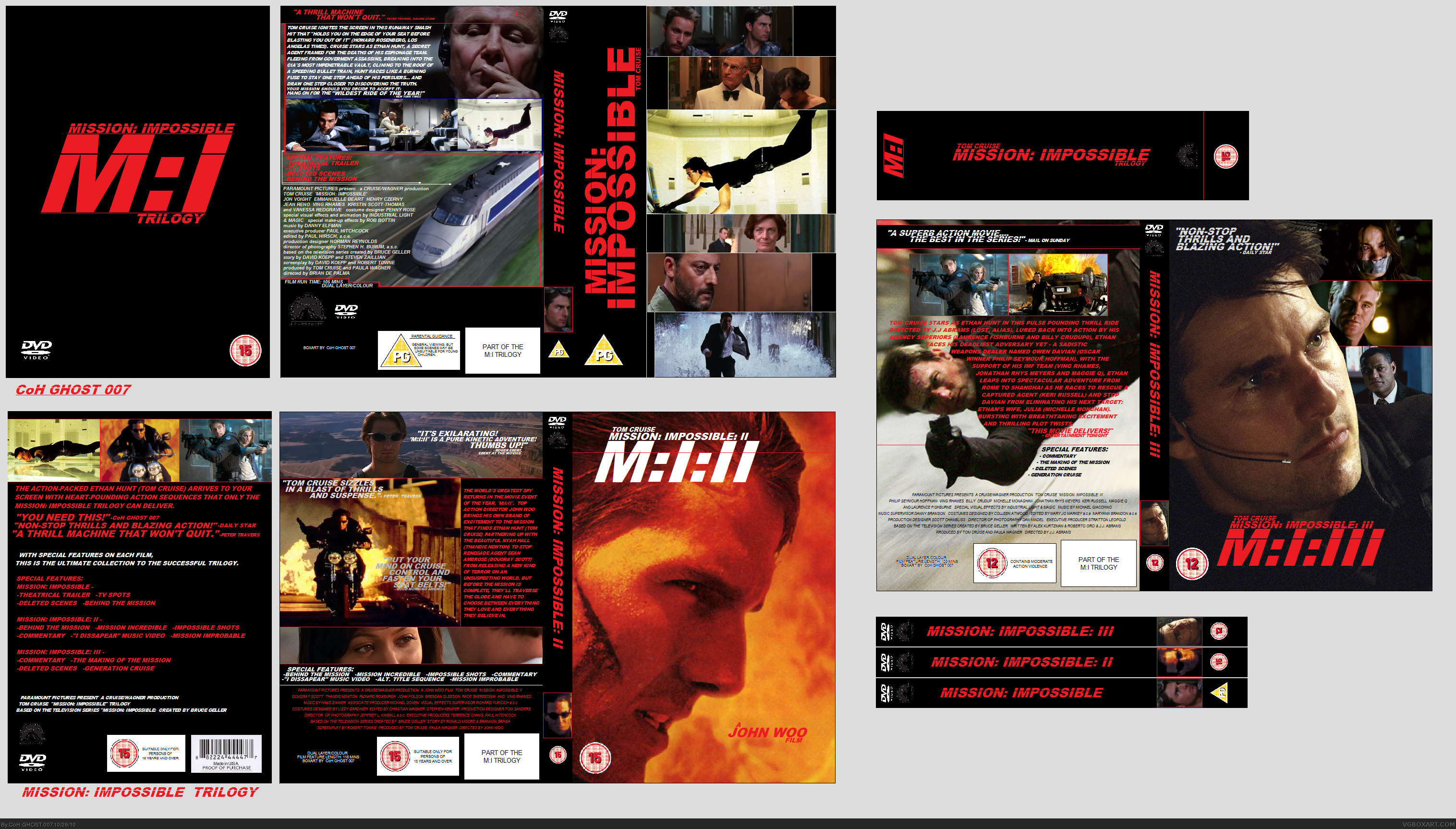 Mission: Impossible Trilogy box cover