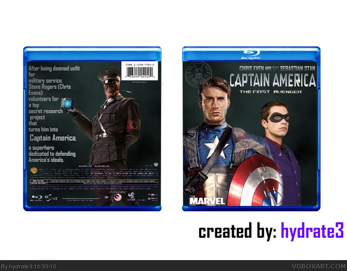 Captain America: The First Avenger box art cover