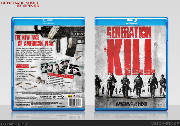 Generation Kill box art cover