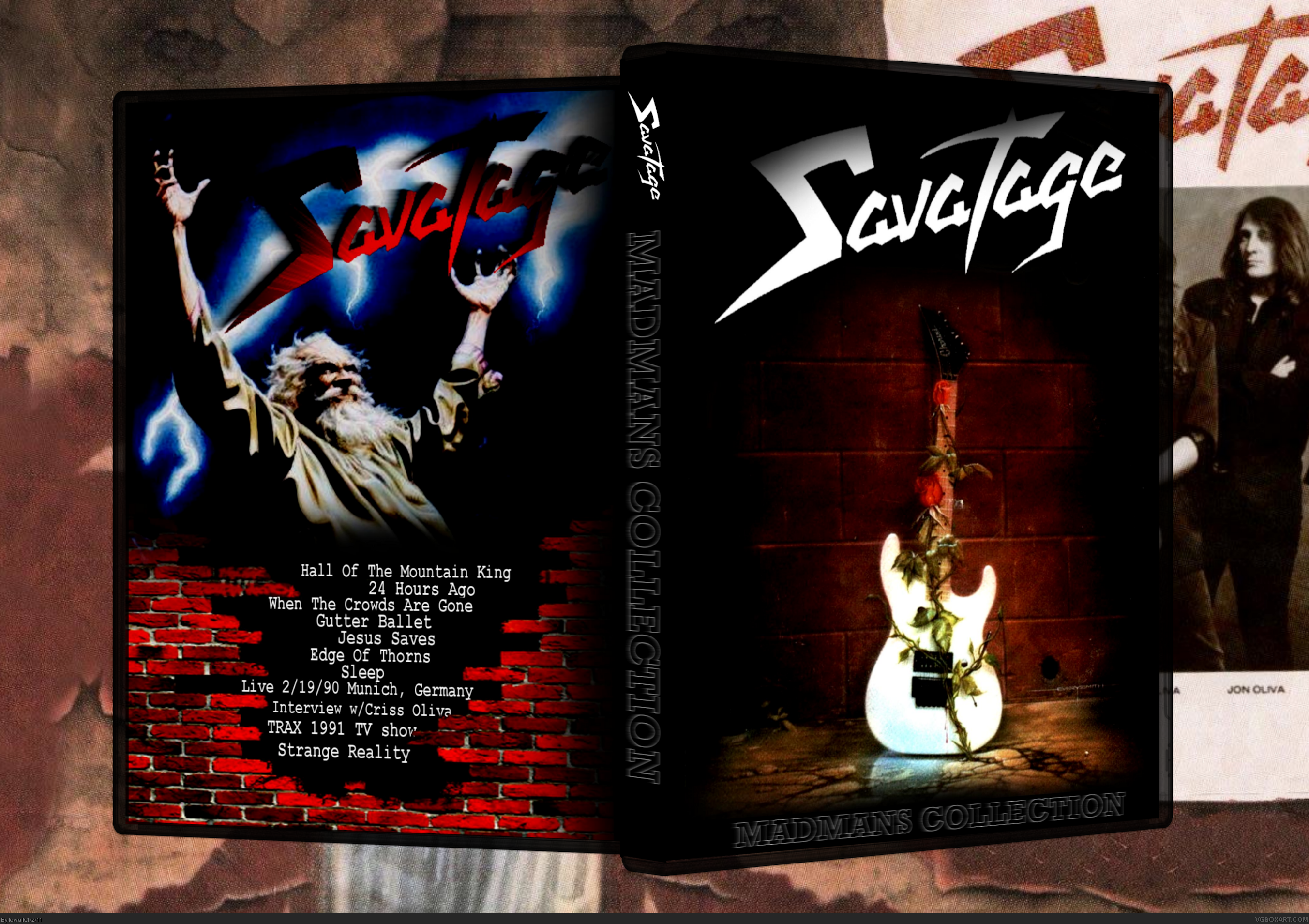 Savatage - Madmans Collection box cover