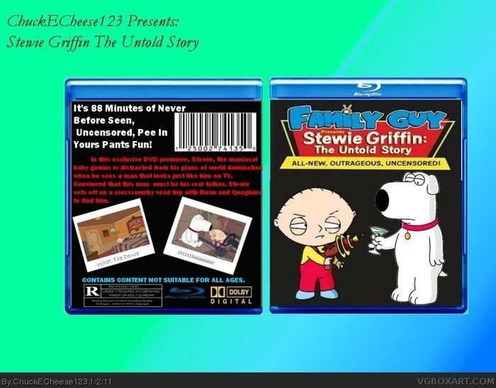 Family Guy: Stewie Griffin The Untold Story box art cover
