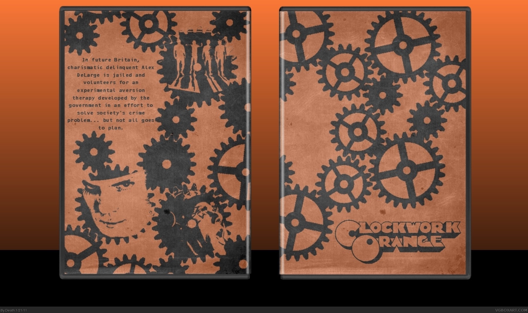 A Clockwork Orange box cover
