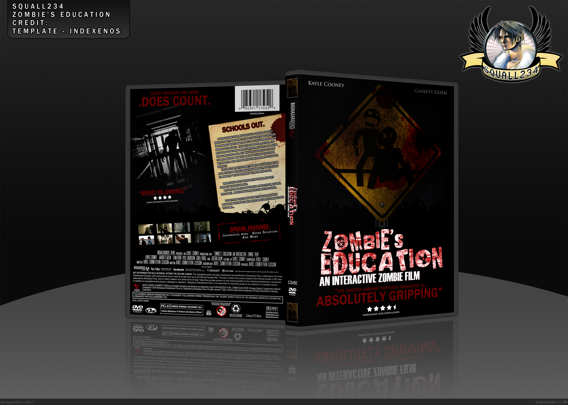 Zombie's Education - An Interactive Film box cover