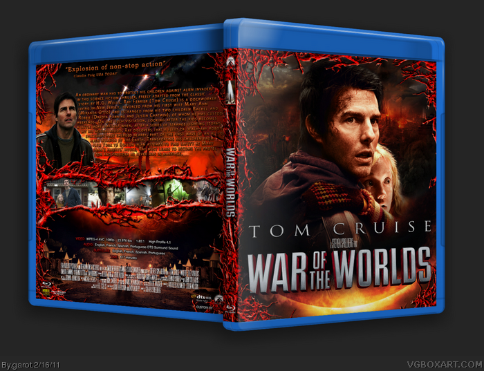 War of the Worlds box art cover