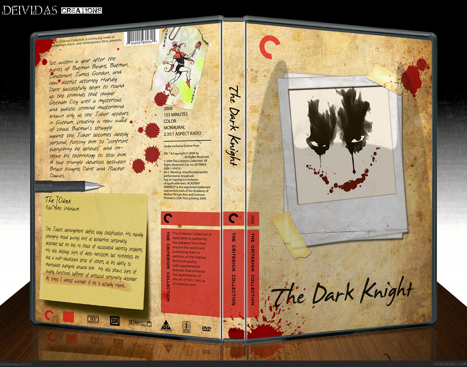 The Dark Knight: Criterion Collection box cover