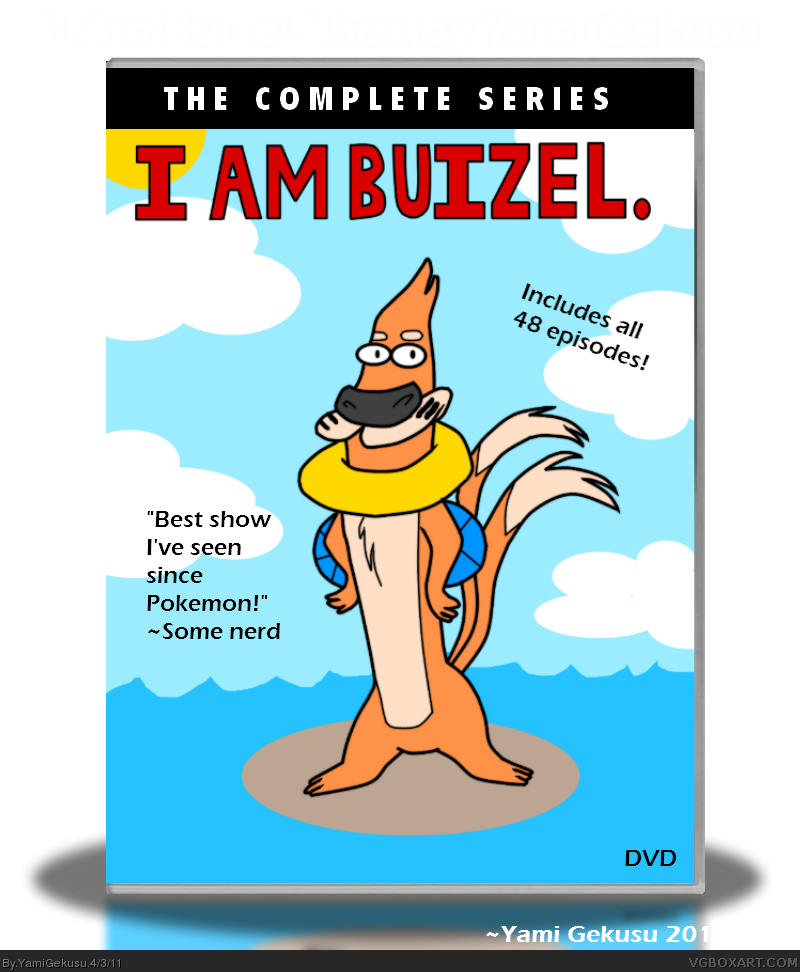I Am Buizel. box cover