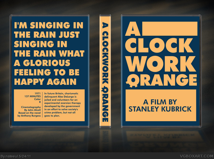 Clockwork Orange box art cover