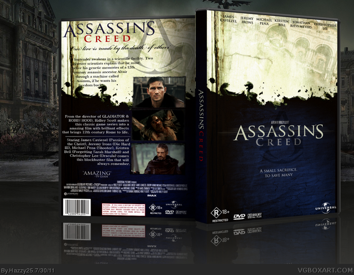 Assassian's Creed Movie box art cover