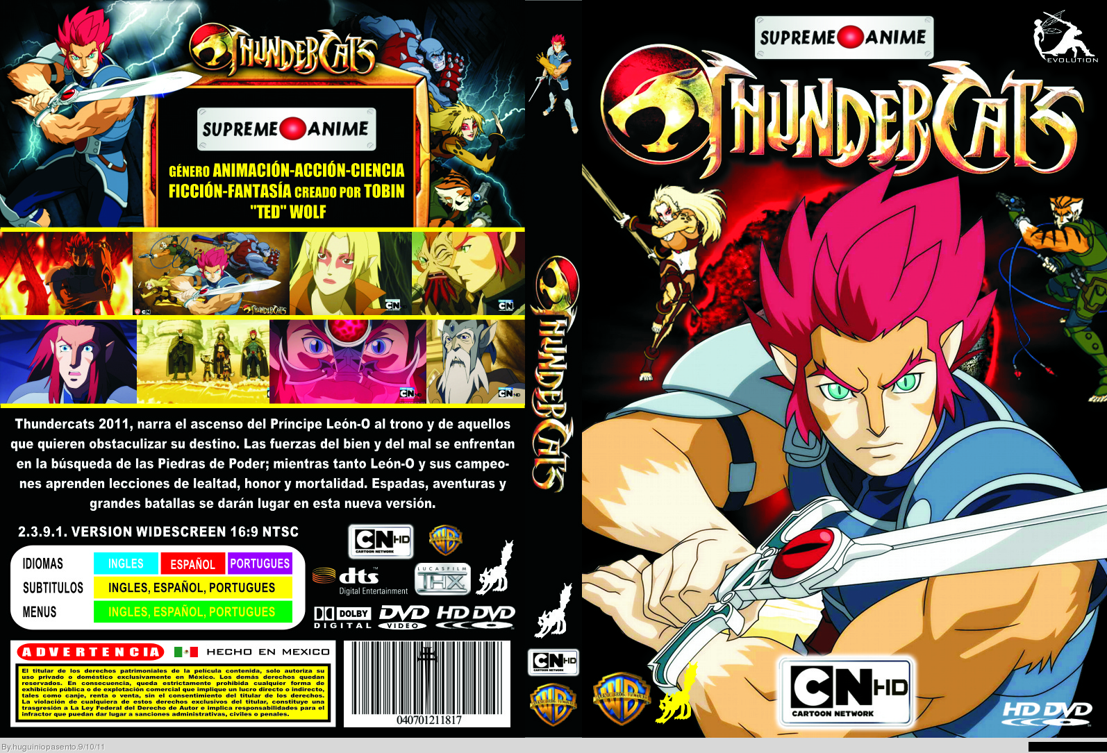 Thundercats box cover