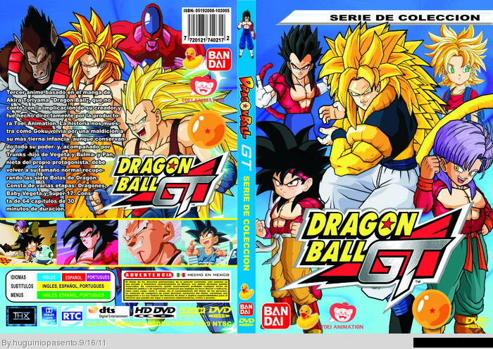 Dragon Ball GT box art cover
