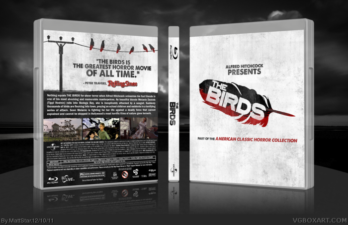 The Birds Movies Box Art Cover by MattStar