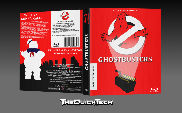 Ghostbusters (Steelbook) box art cover