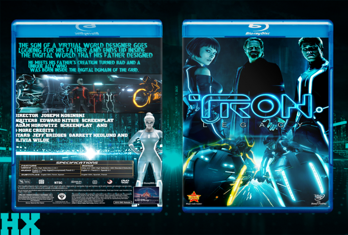 Tron: Legacy box art cover