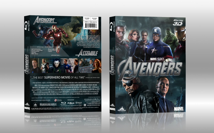 Marvel's The Avengers box art cover