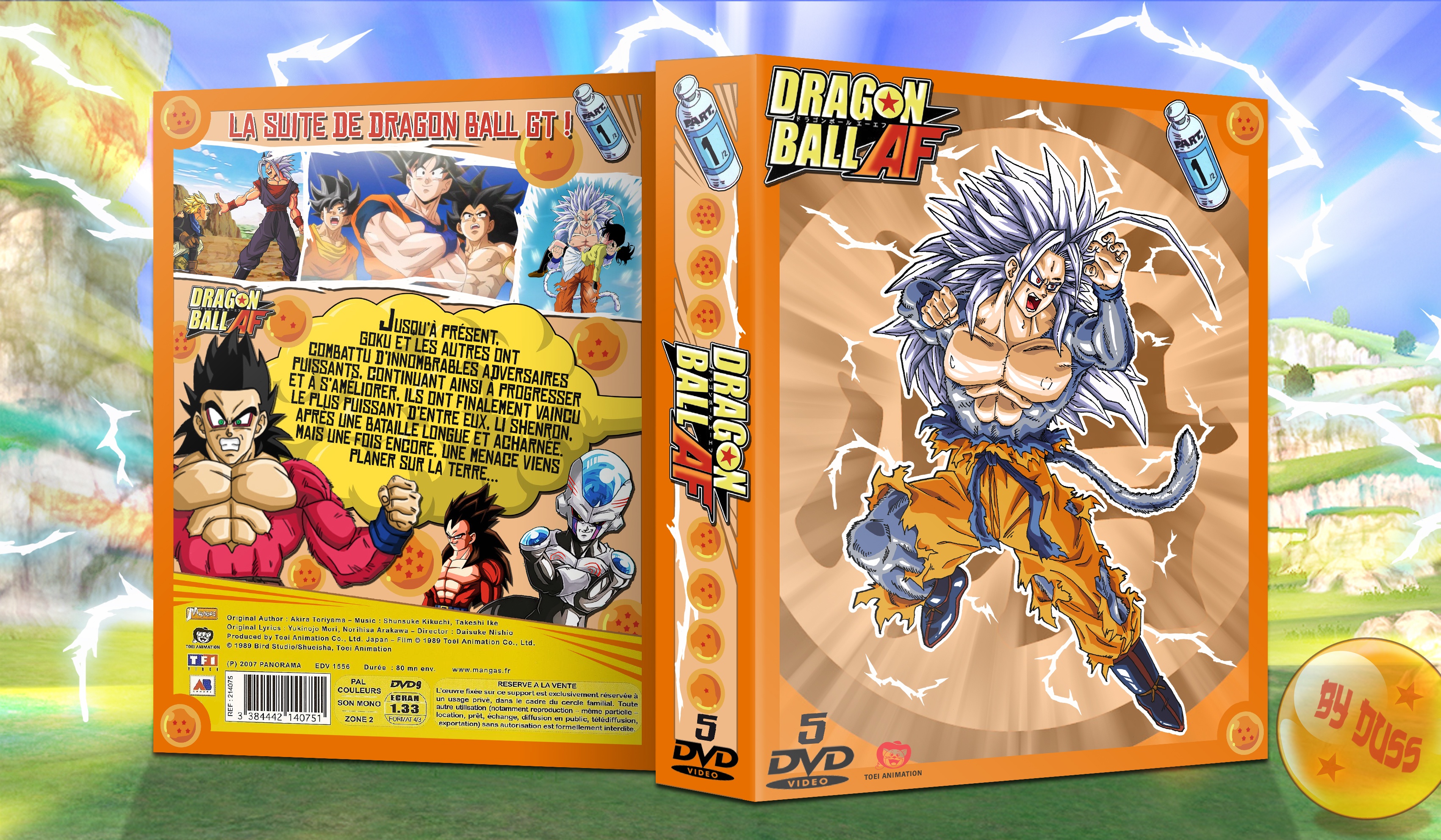 Dragon Ball AF box cover