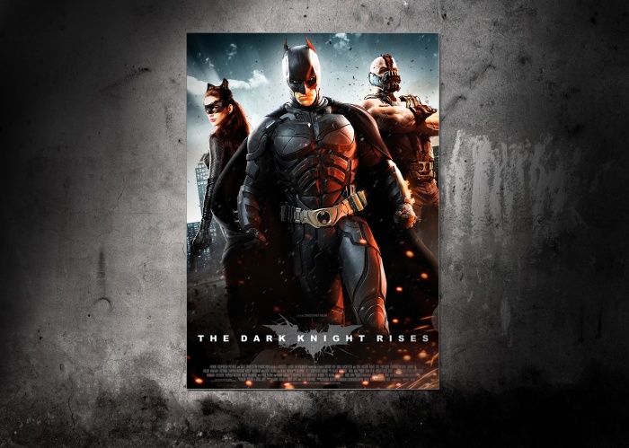 The Dark Knight Rises Poster box art cover