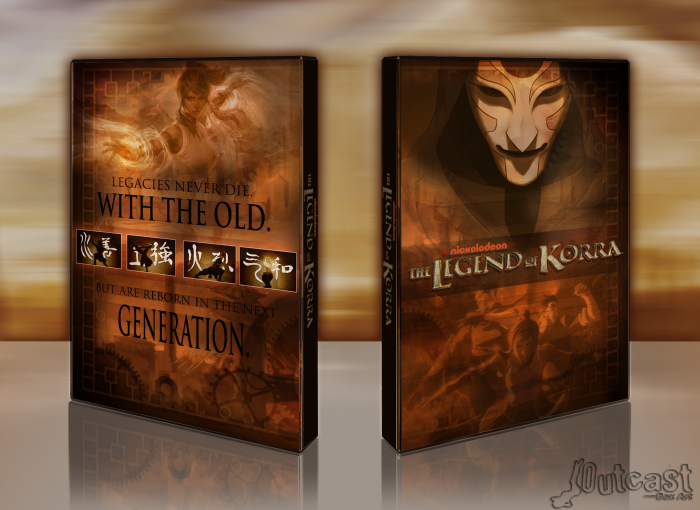 The Legend Of Korra box art cover