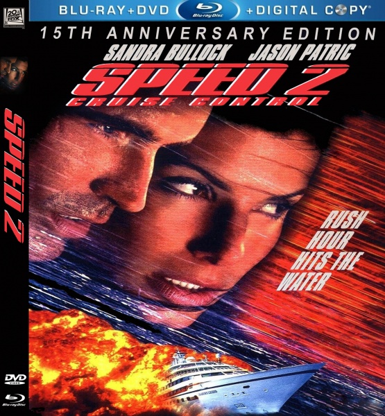 Speed 2: Cruise Control Blu-ray box art cover