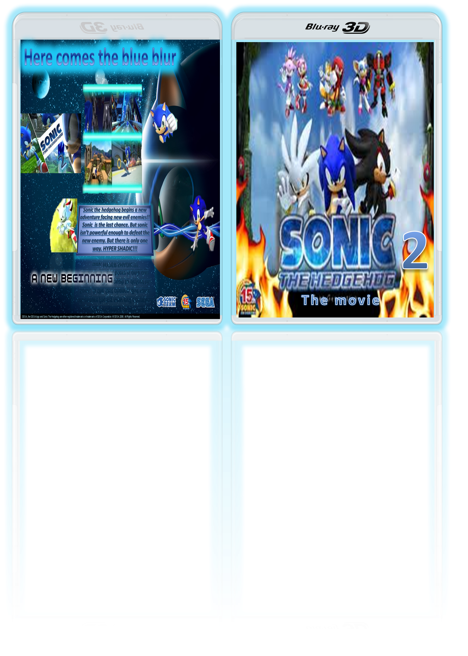 sonic the hedgehog 2 the movie box cover