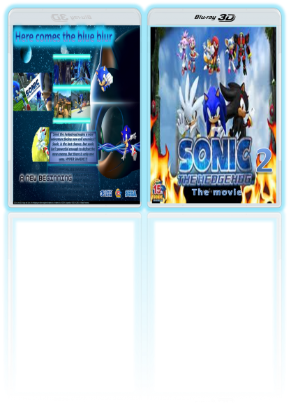 sonic the hedgehog 2 the movie box art cover