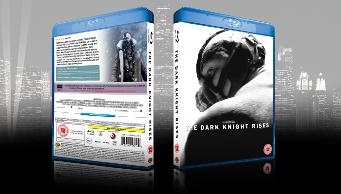 The Dark Knight Rises box art cover