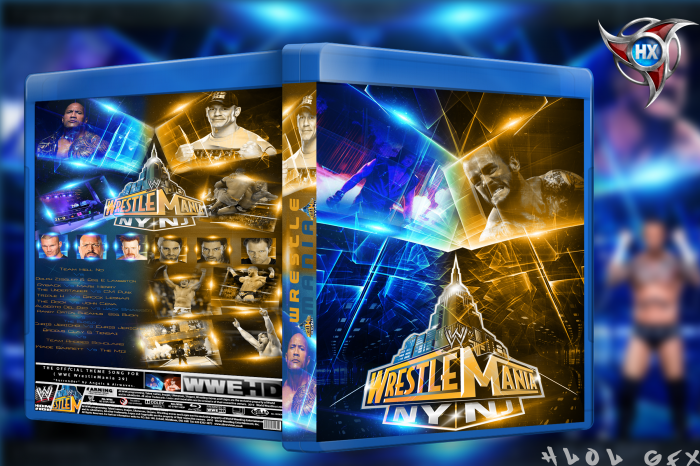 WWE WrestleMania 29 Blu-ray box art cover