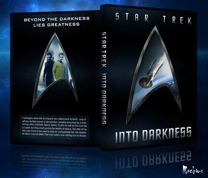 star trek into darkness blu ray cover art