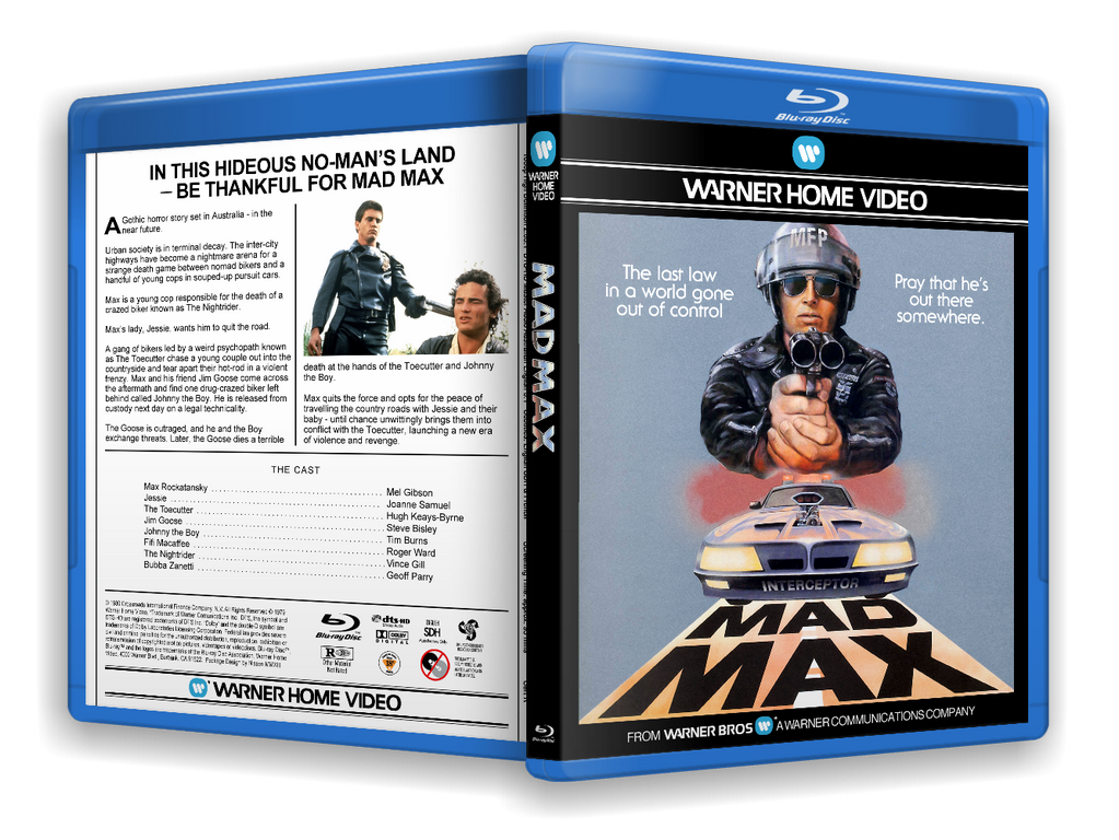 Mad Max box cover