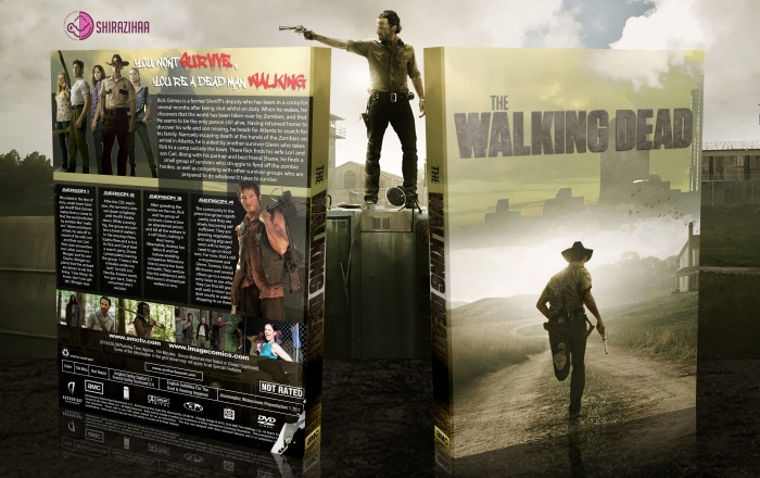 The Walking Dead box art cover