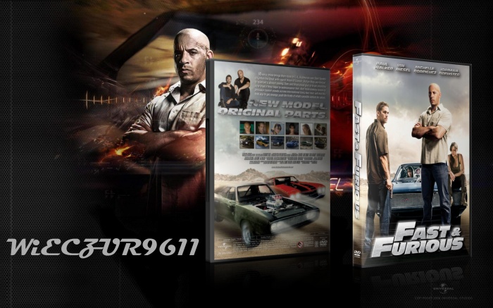 Fast & Furious box art cover