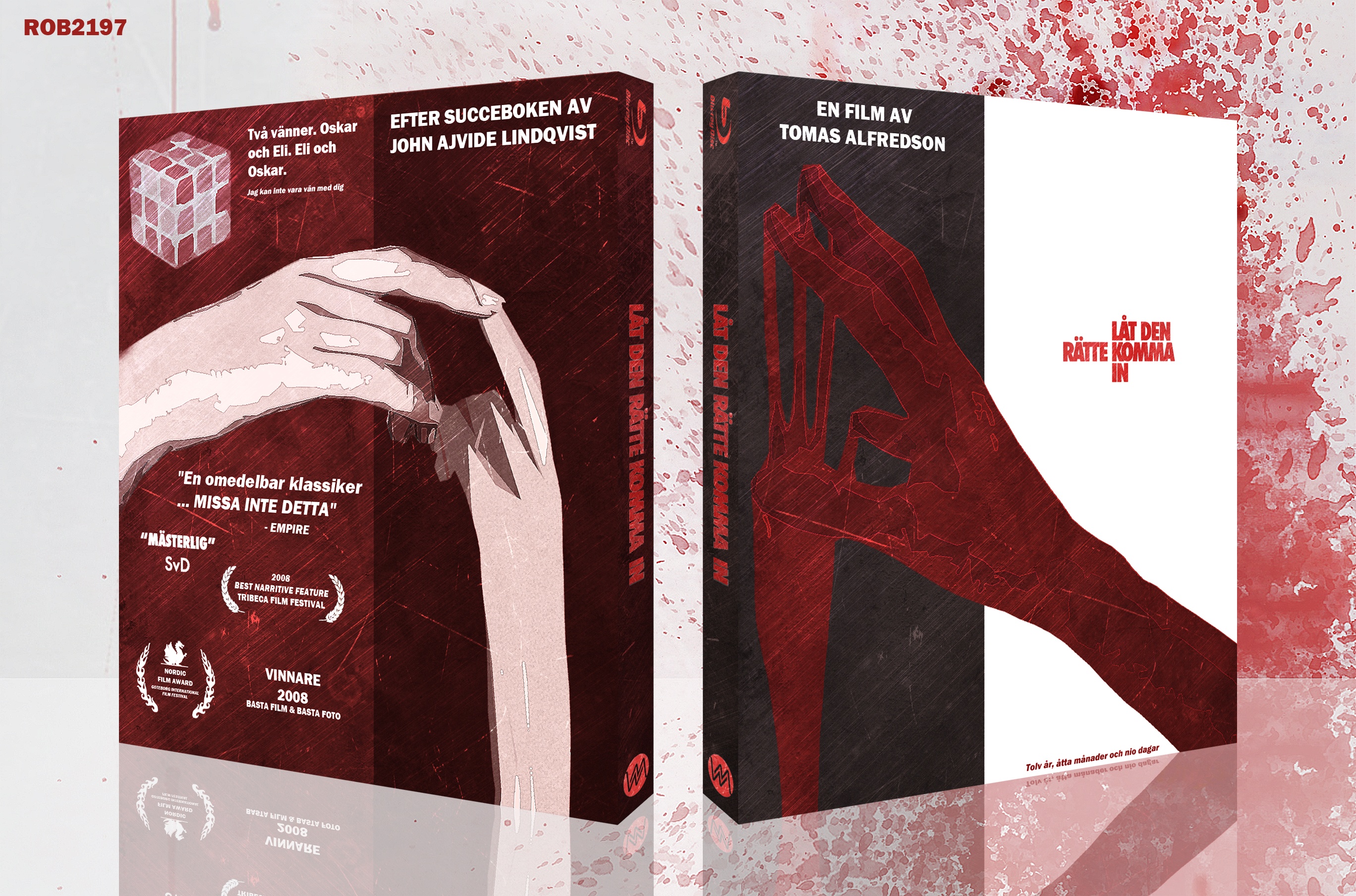 Viewing Full Size Let The Right One In Box Cover