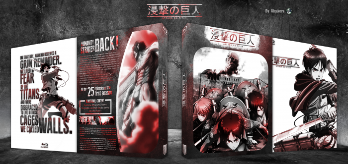 Shingeki no Kyojin (attack on titan) box art cover