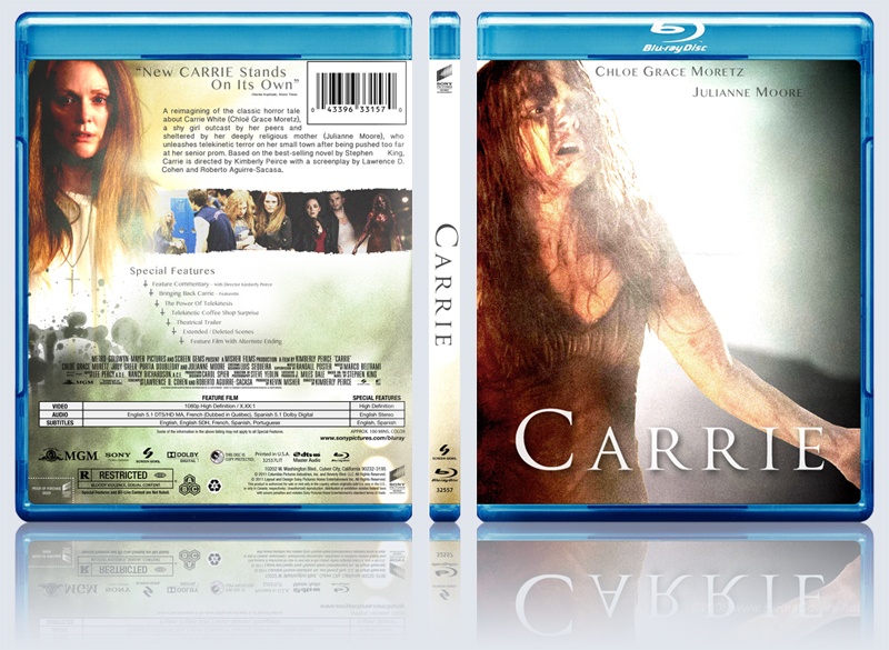 Carrie (2013) box cover