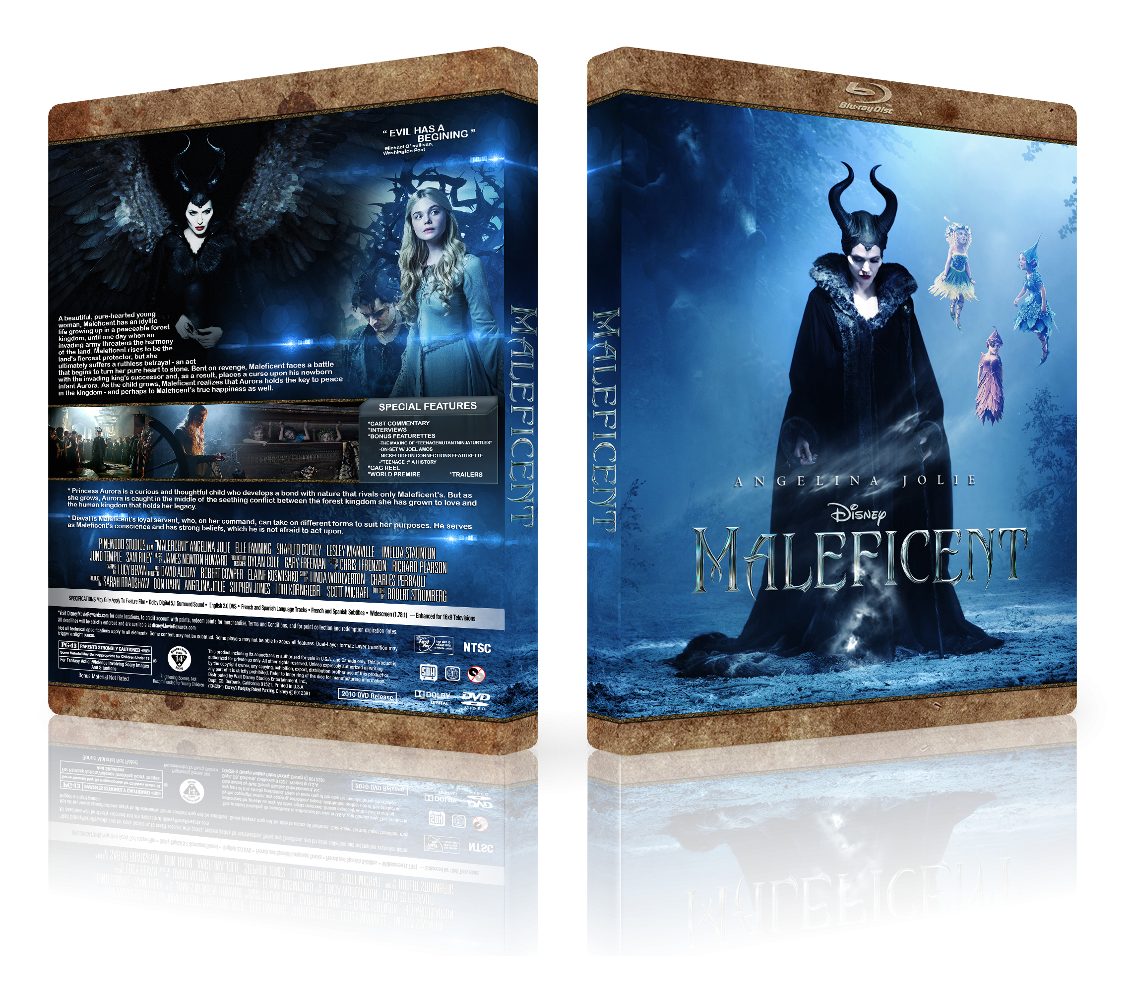 Maleficent box cover