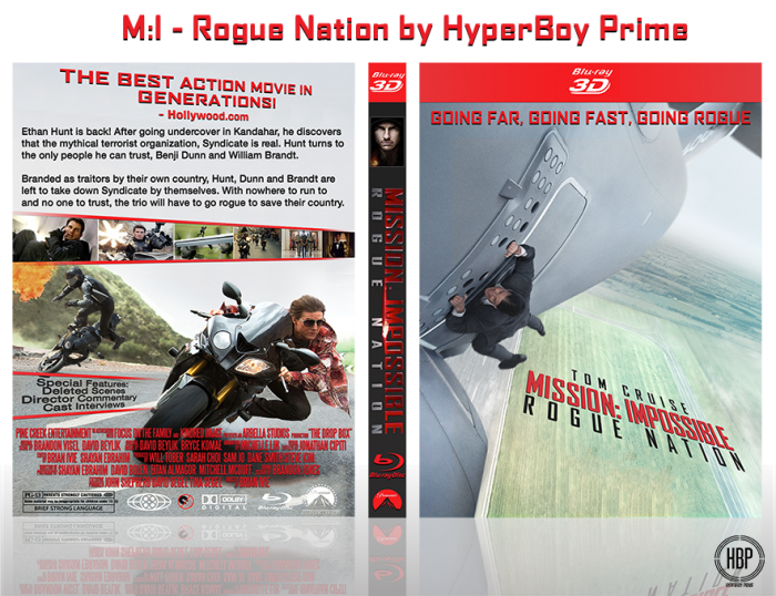 Mission: Impossible - Rogue Nation box art cover