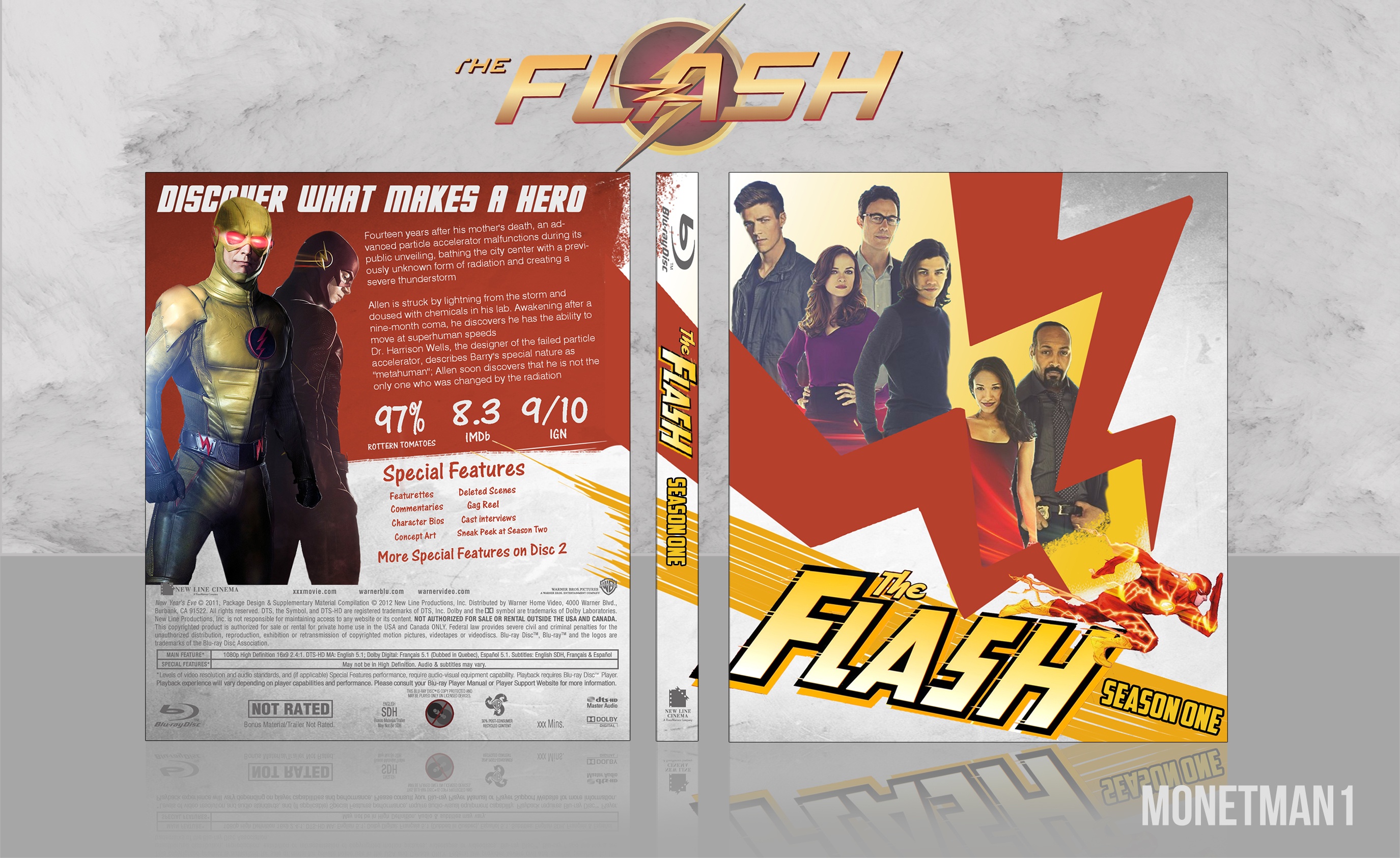 The Flash - Season One box cover
