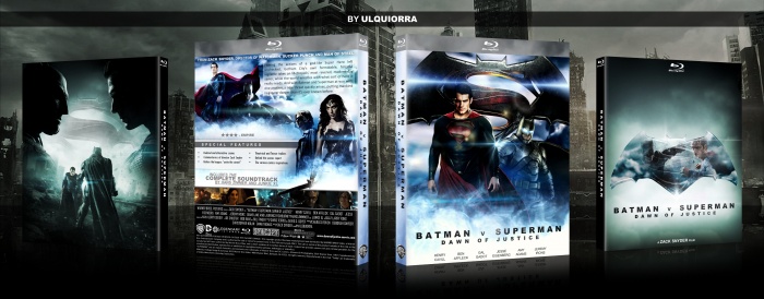 Batman v Superman: Dawn of Justice box art cover
