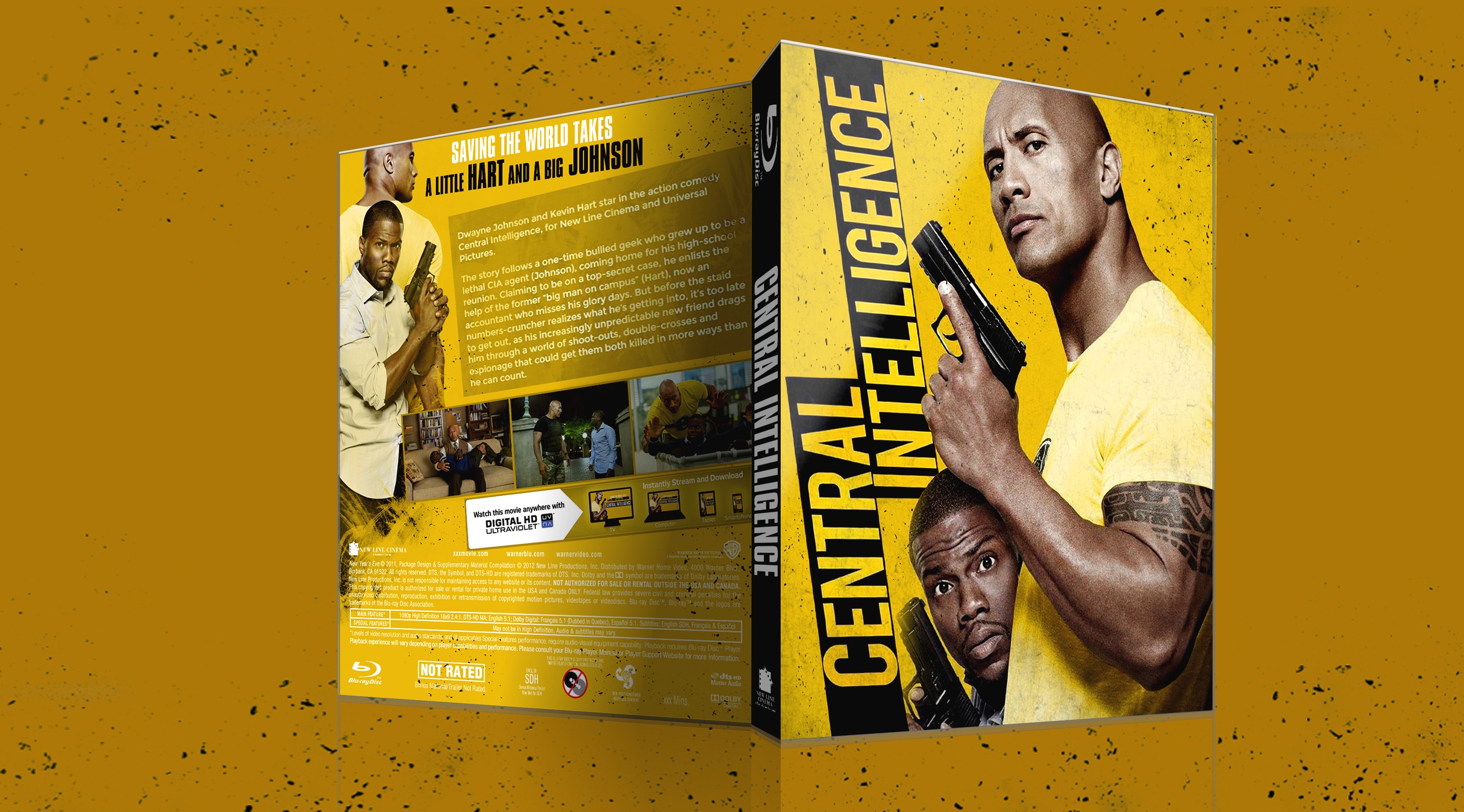 Central Intelligence box cover