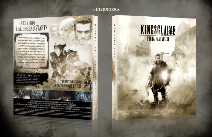 Kingsglaive Final Fantasy XV box art cover