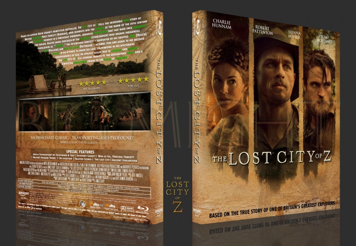 The Lost City of Z box art cover