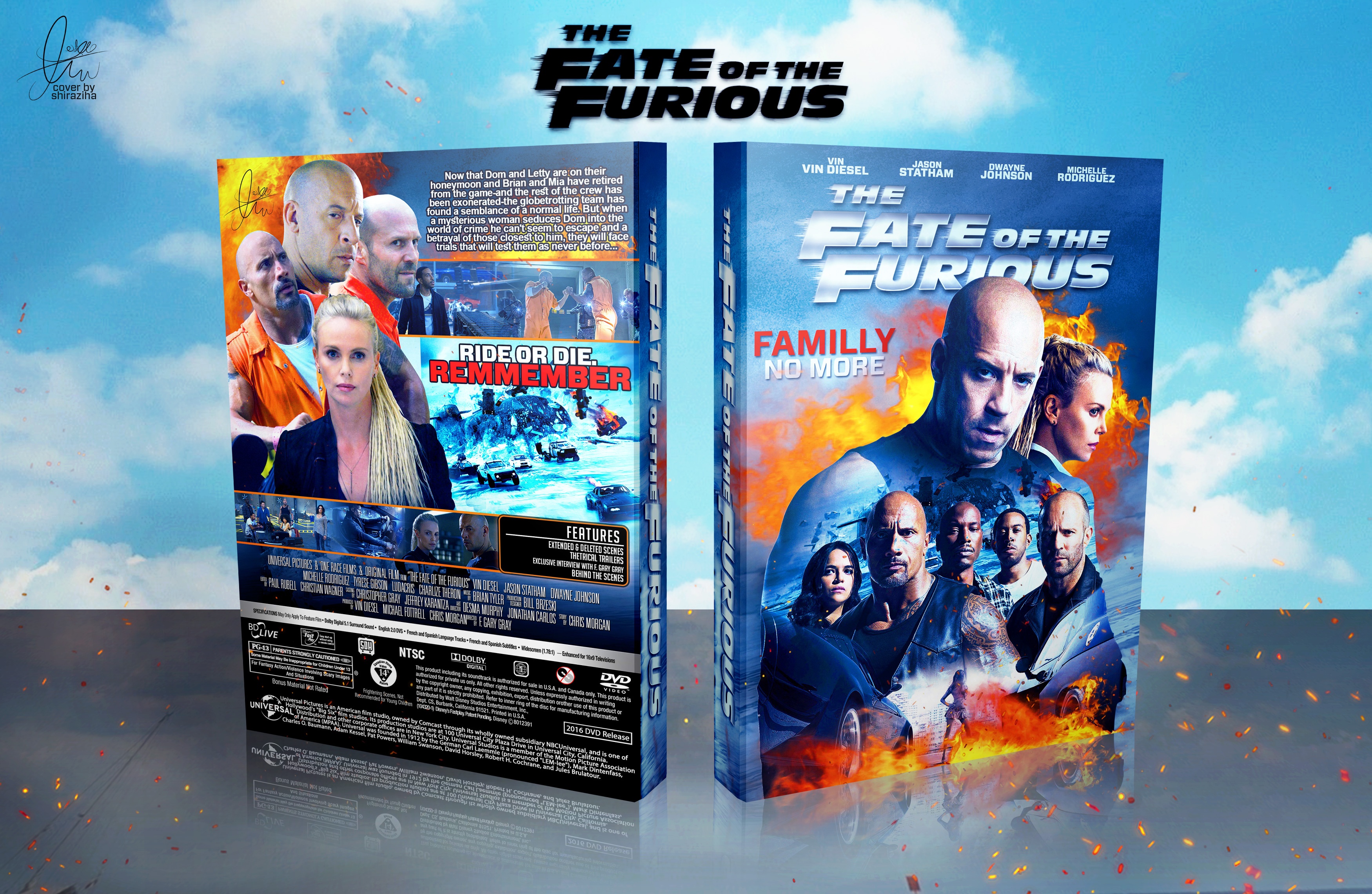 The Fate of the Furious box cover