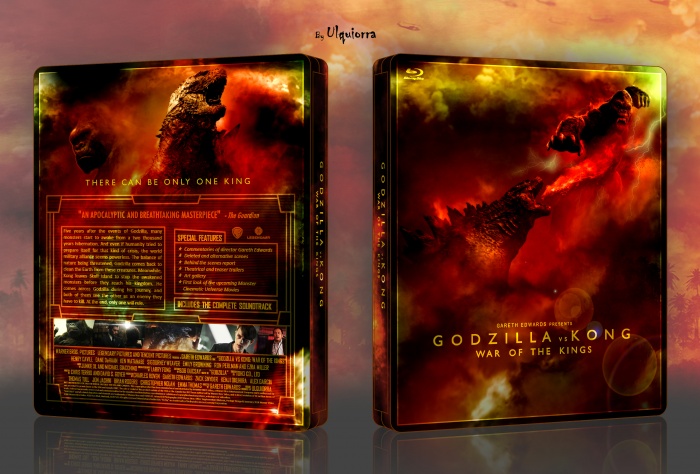 Godzilla vs Kong box art cover