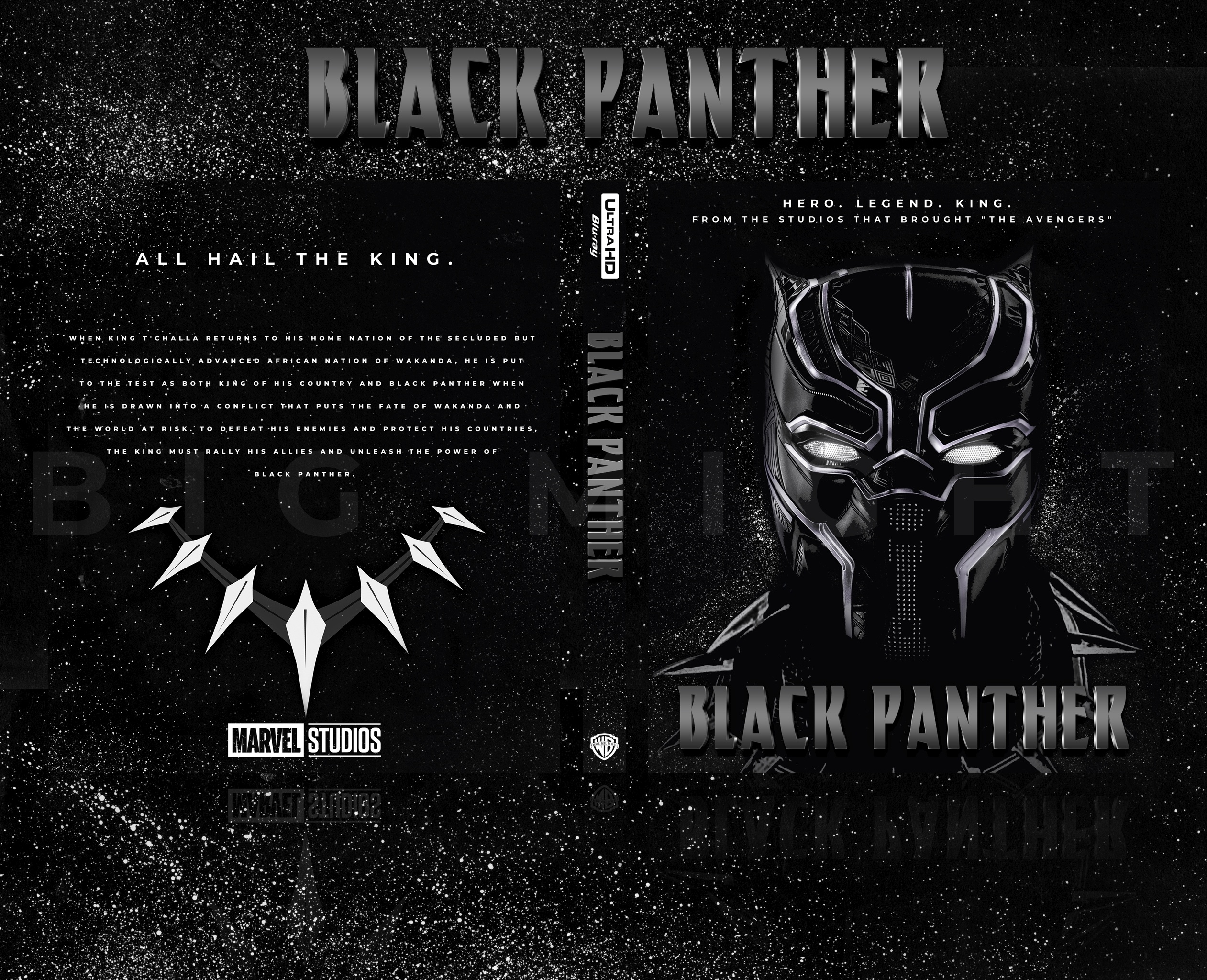 Black Panther (2018) box cover