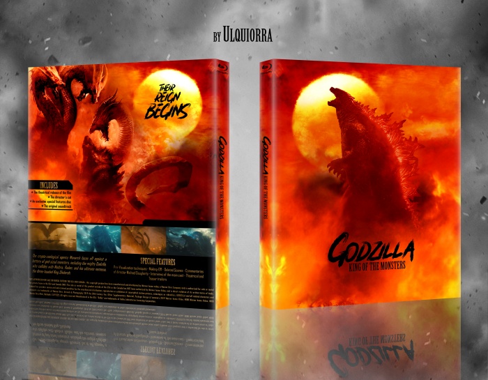 Godzilla: King of the Monsters box art cover