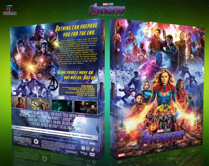 Avengers: Endgame box art cover