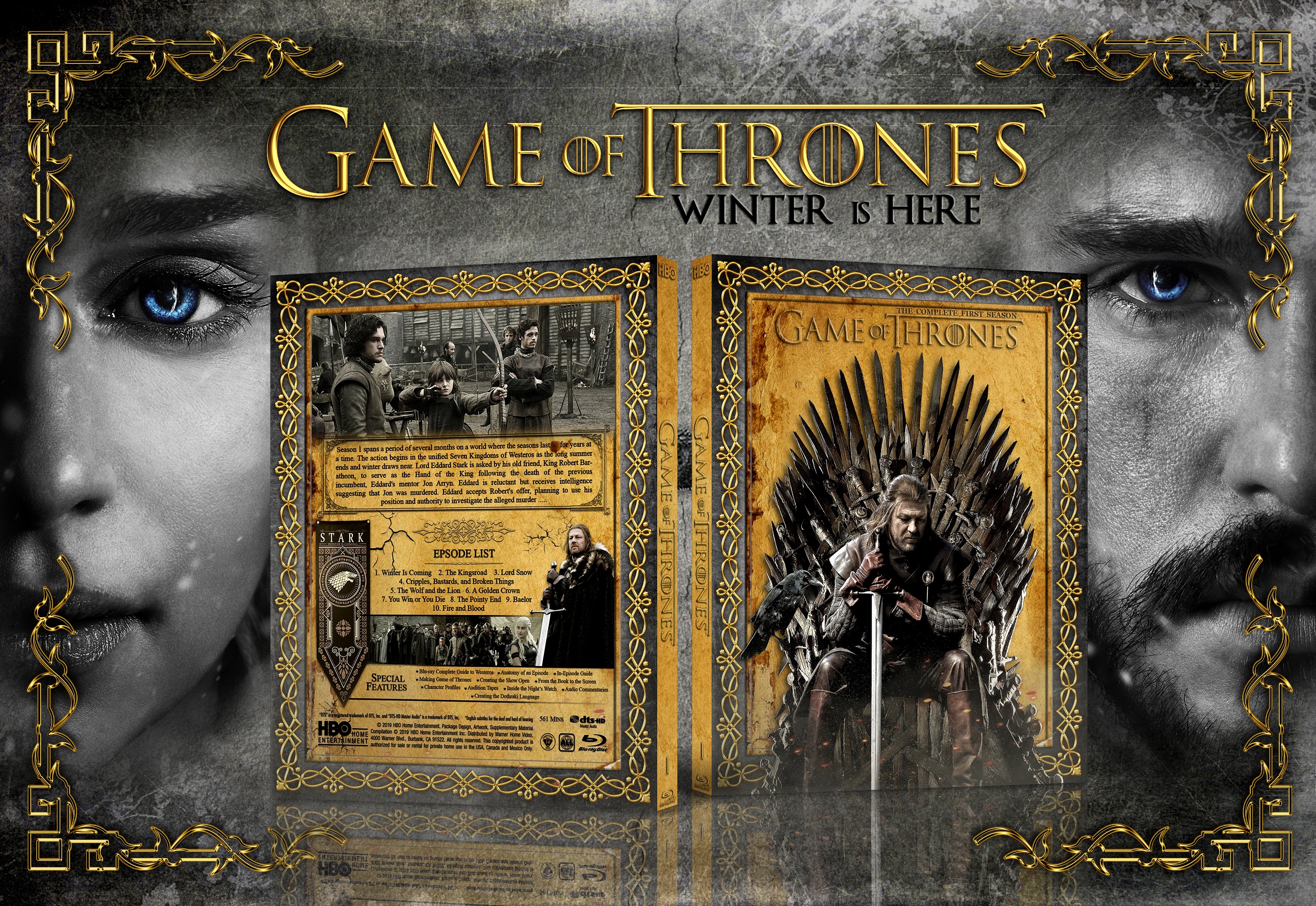 GAME OF THRONES box cover